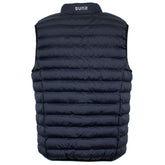 Suns Blue Polyester Sleveless Jacket